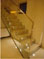 Elegante escalera del duplex